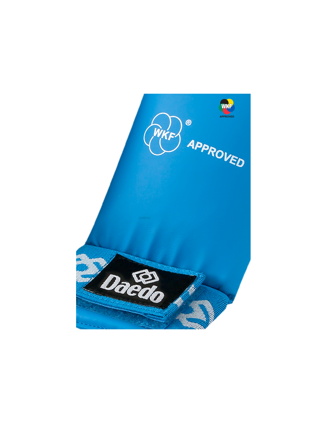 WKF Fingerless Gloves- Plava*++*WKF Fingerless Gloves